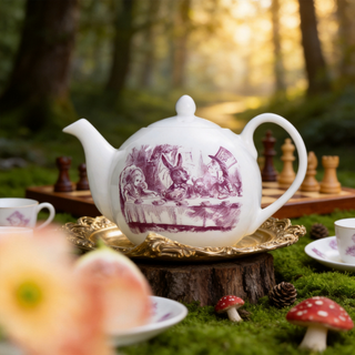 Alice In Wonderland Small Classic Teapot - Pink