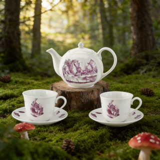 Alice in Wonderland 5 Pieces Tea Set - Pink