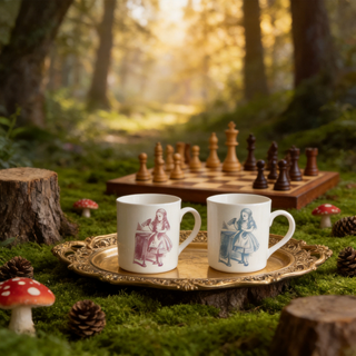 Alice in Wonderland Mug Blue