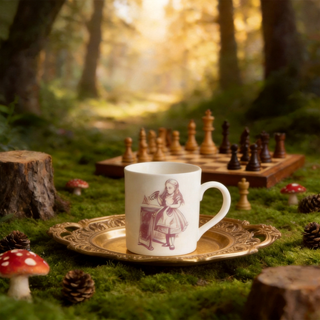 Alice in Wonderland Mug Pink
