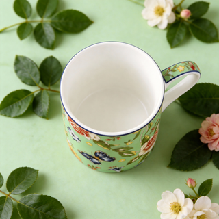 Cottage Garden Windsor Mug-Green