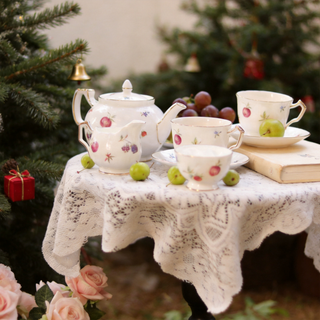 Florida Crocus 7 Pieces Tea Set with 600ml Teapot
