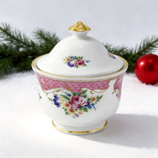 Chelsea Sugar Bowl Round Pink