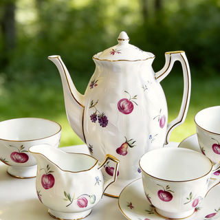 Florida Crocus 7 Pieces Tea Set with 700ml Teapot