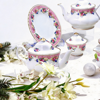 Chelsea 11 Pieces Tea Set with 1100ml Teapot