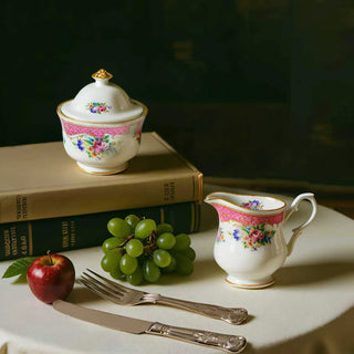 Chelsea Sugar Bowl Round Pink