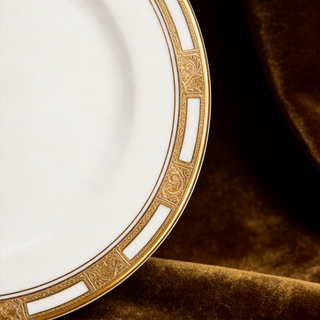 Empress White & Gold Side Plate