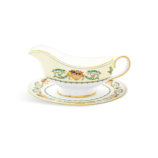 Banquet Gravy Boat & Saucer
