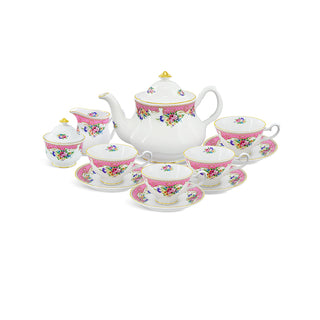 Chelsea 11 Pieces Tea Set with 1100ml Teapot