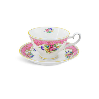 Chelsea Tea Cup & Saucer Pink