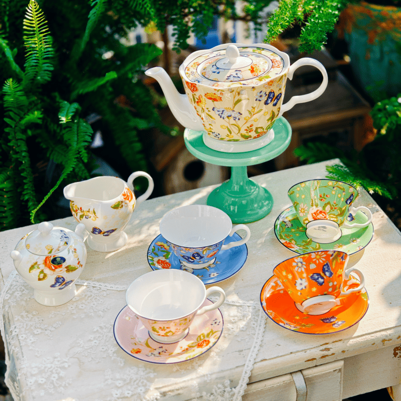 Cottage Garden Windsor 11 Pieces Tea Set – Aynsley