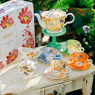 Cottage Garden Windsor 11 Pieces Tea Set