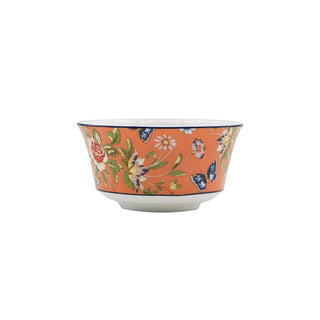 Cottage Garden Windsor Bowl 11.5cm- Orange