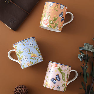 Cottage Garden Windsor Mug-Blue