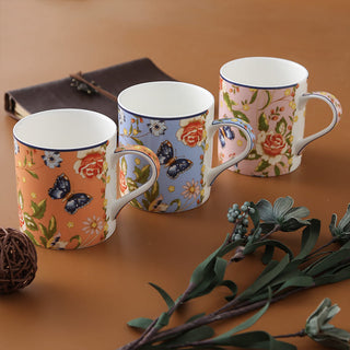 Cottage Garden Windsor Mug-Blue