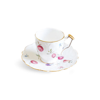 Florida Crocus Coffee Cup & Stand