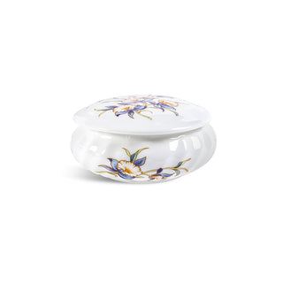 Just Orchid Swirl Covered Trinket Box