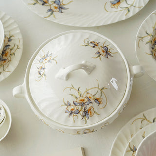 Just Orchid Swirl Covered Vegatable Dish
