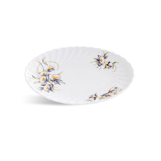 Just Orchid Swirl Elliptical Disk
