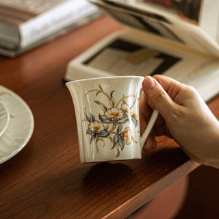 Just Orchid Swirl York Mug