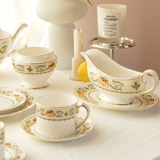 Banquet Gravy Boat & Saucer