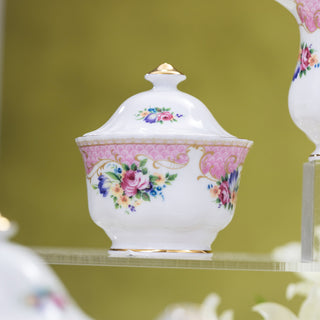 Chelsea Sugar Bowl Round Pink