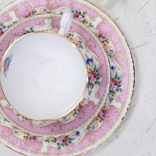 Chelsea Tea Cup & Saucer with Sweet Plate Set