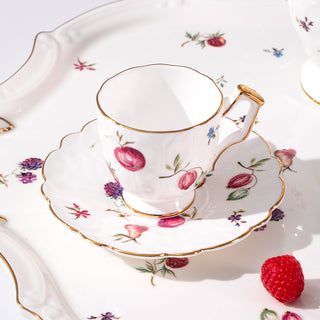 Florida Crocus Coffee Cup & Stand