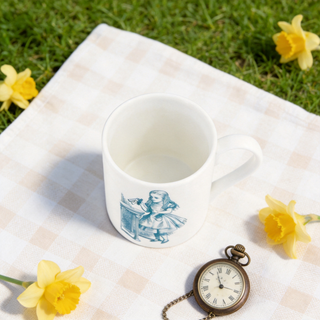 Alice in Wonderland Mug Blue