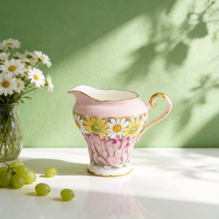 Daisy Creamer Dispenser-Pink
