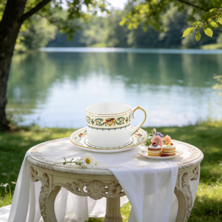 Banquet Tea Cup & Saucer