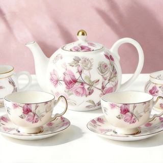 Elizabeth Rose 7 Pieces Tea Set
