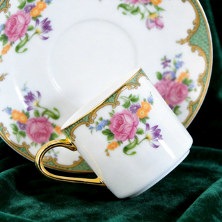 Wilton Coffee Cup & Stand -Green