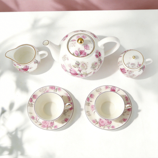 Elizabeth Rose 7 Pieces Tea Set