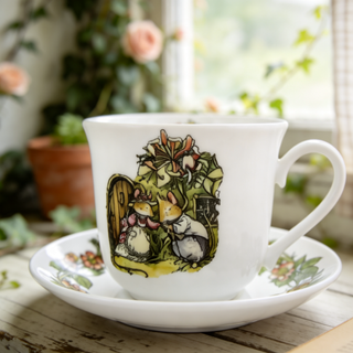 Brambly Hedge Manor Feast Tea Cup & Saucer - Afternoon Grove