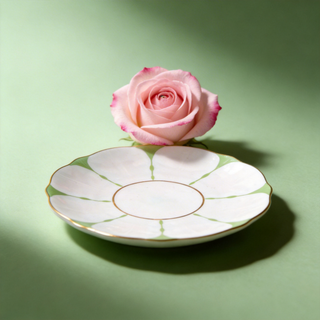 Butterfly Side Plate-Green 16cm