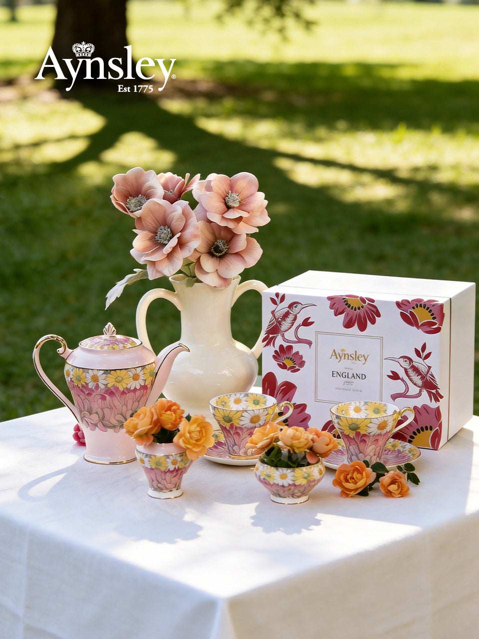 Corset Daisy 7 Pieces Tea Set – Aynsley