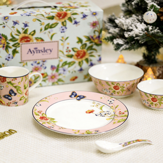 Cottage Garden Sweet Plate Set of 4