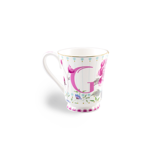 Peony Windsor Alphabet Mug-from A to Z