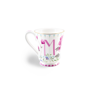 Peony Windsor Alphabet Mug-from A to Z