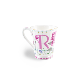 Peony Windsor Alphabet Mug-from A to Z